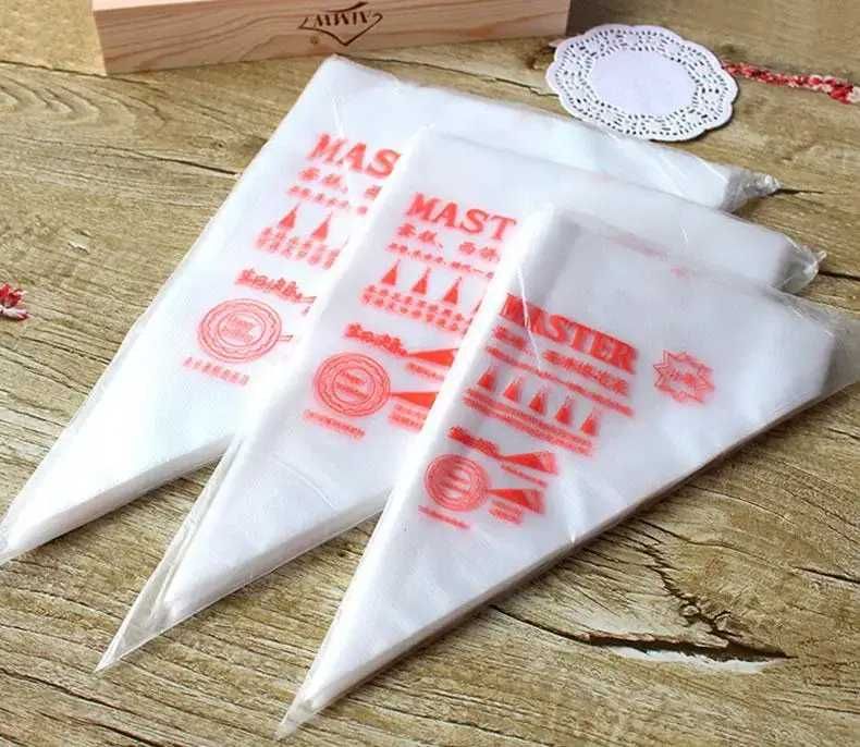 Одноразовые кондитерские мешки для крема Master L (30×22 см, 100 шт)
