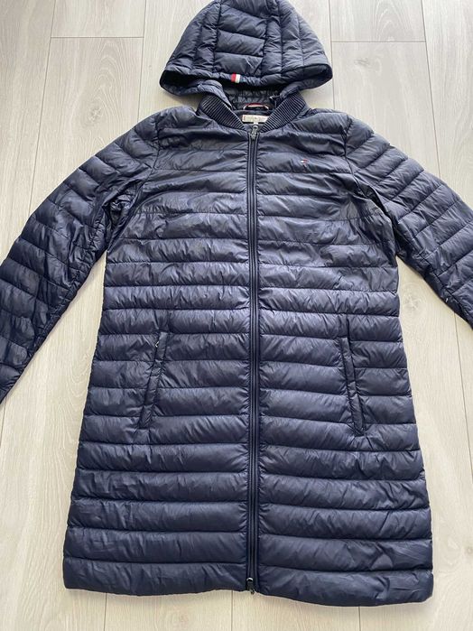 TOMMY HILFIGER r.M oryginalna lekka kurtka puchowa damska
