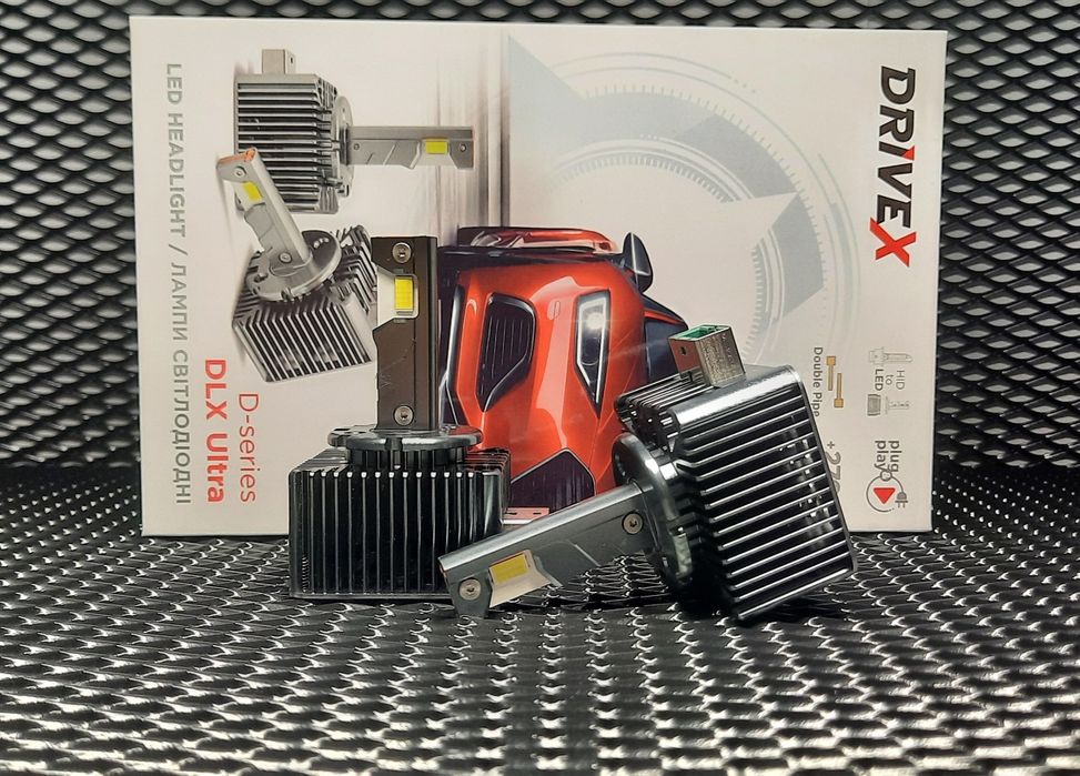 Світлодіодна (LED) лампа DriveX DLX Ultra D3S/ D1S/D8S/D5S 6000K/55W