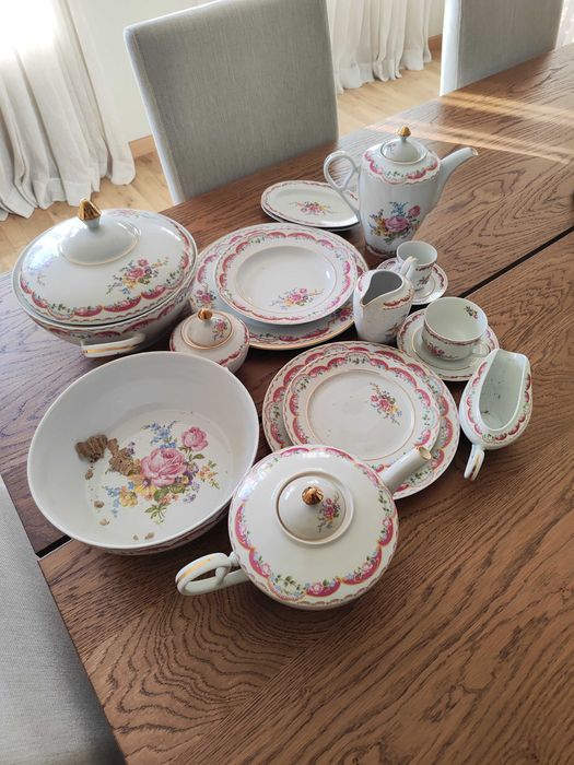 Serviço de jantar porcelana de Limoges