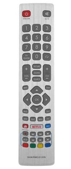 Pilot uniwersalny do TV LCD SHARP AQUOS SHW/RMC/0120N