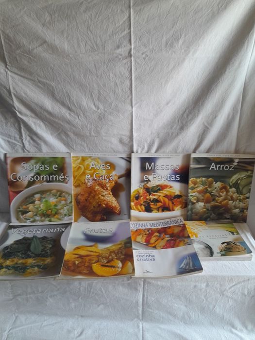 Livros culinária  etc