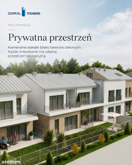 Nowe mieszkanie 3 Pokoje Parking Ogród Tyczyn zakończenie budowy 2026