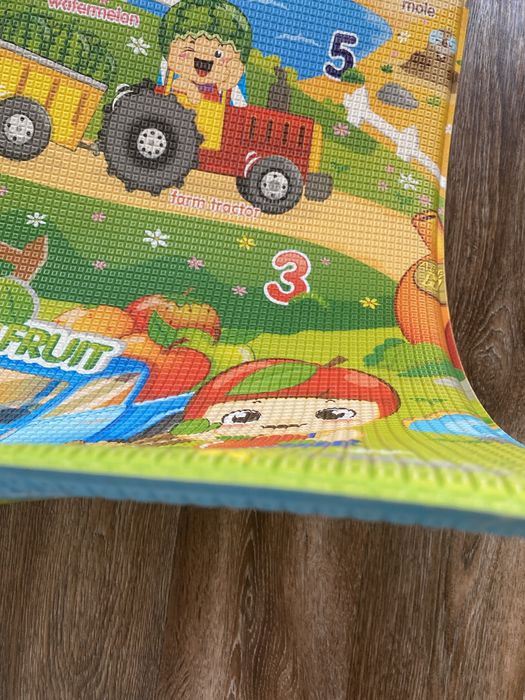 Дитячий розвиваючий килимок Comflor (Baby Care) Fruit Farm