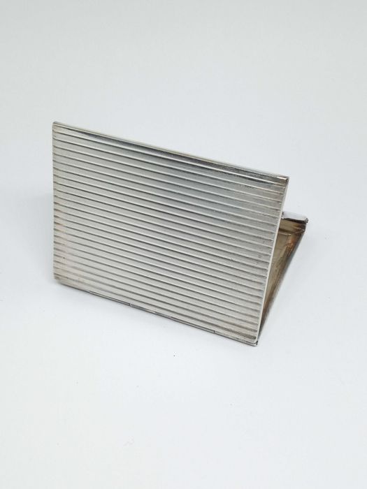 Lombardowski. Stare srebrne Etui na zdjęcia pr.925 52,98g