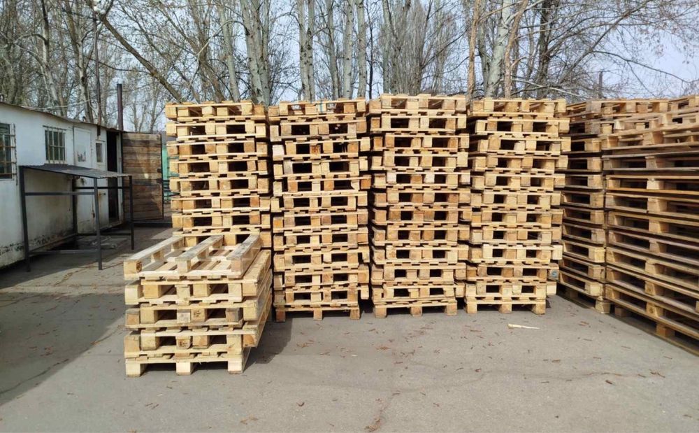 Піддон деревʼяний 800/1200 EPAL, EUR, та інщі розміри