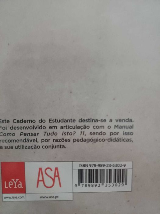 Filosofia 11º ano - Como Pensar Tudo Isto?