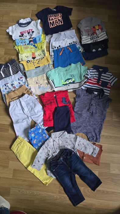 Paka ubran dla chłopca 68