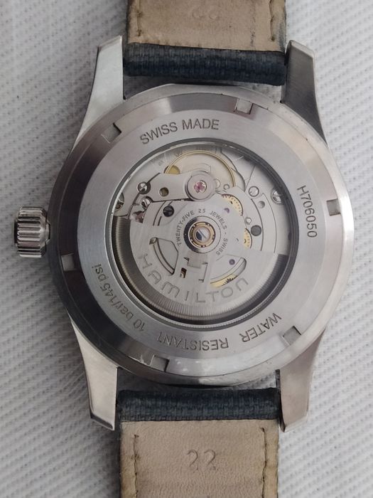 Relógio Hamilton Khaki Automático