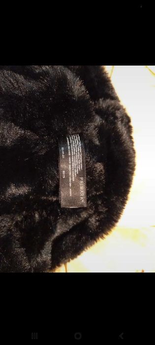 Gola preta fofa, quente e macia - Primark