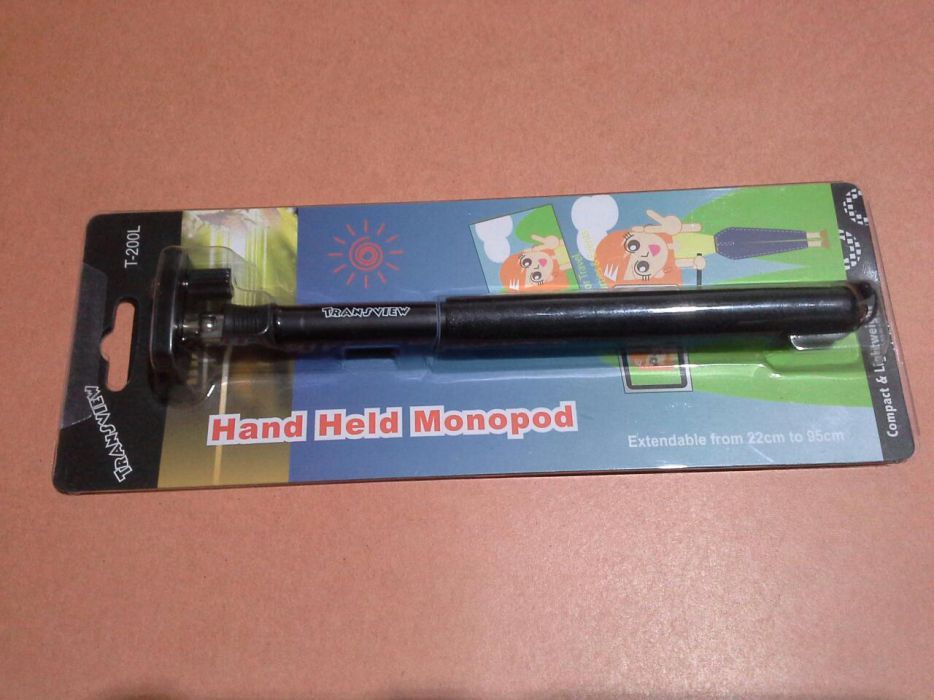 Punho telescópico para selfs em telemóvel/máquina fotográfica/Go Pro