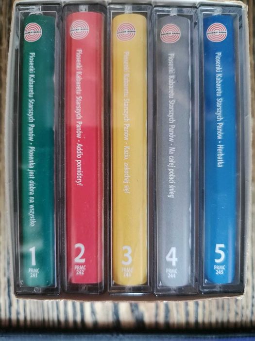 Piosenki Kabaretu Starszych Panów 5 kaset