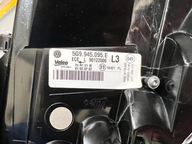 Farolim trás esquerdo Led Vw Golf 7 VII