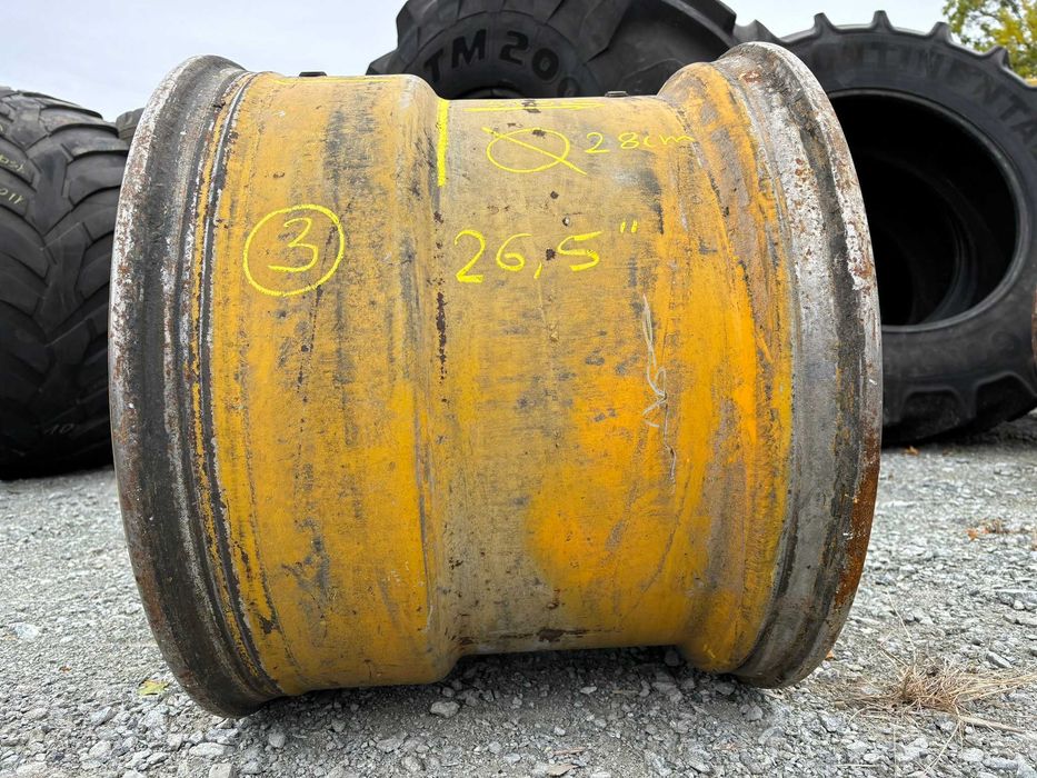 Felga Rolnicza Traktor Przemysłowa Przyczepa 26.5" 20x26.5 10 ŚRUB