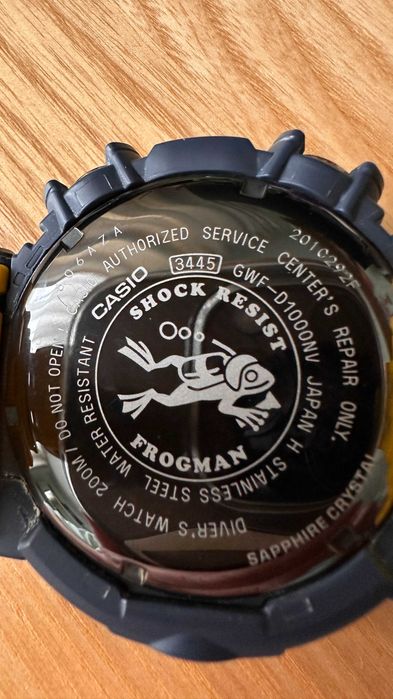 Casio Frogman GWF-D1000NV