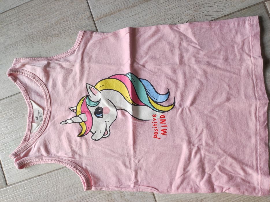 Koszulka dziewczęca H&M rozm. 134/140