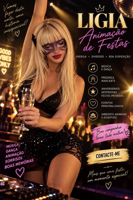 Faco animação de festas