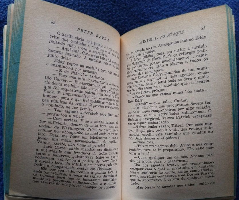 "Triton I ao Ataque" Peter Kapra - Uma Aventura de Jim Kenny Nº11 1970