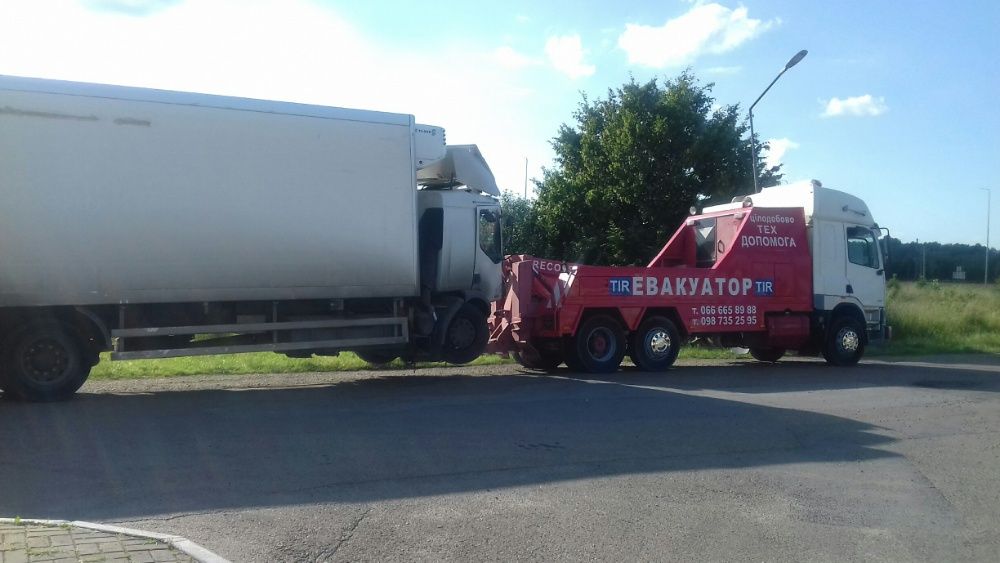 TiR Евакутор Львів 40 тонн 24/7