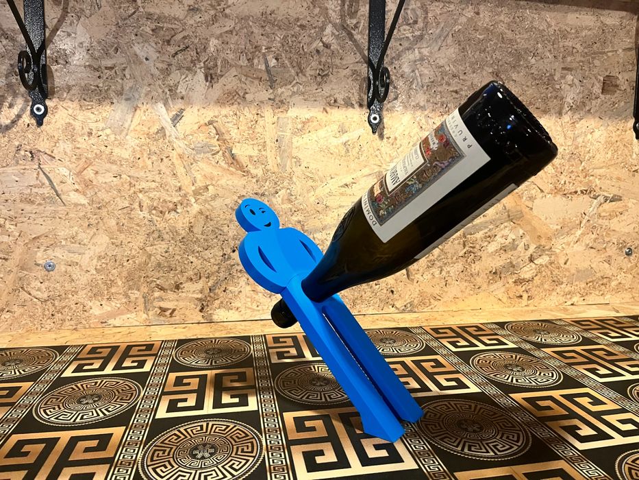 Porta Vinhos. Suporte para garrafa de vinho, Lindo Presente