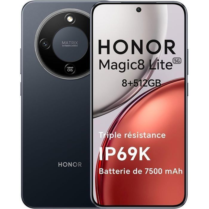 NowyHonor Magic 8 Lite 8/512GB Gwarancja arancja Nowy plomby folia