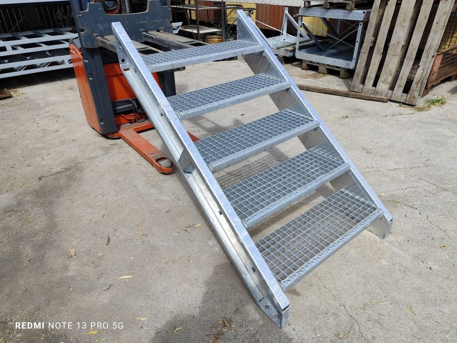 Schody krata wema wejście na 112cm loft 5 stopni