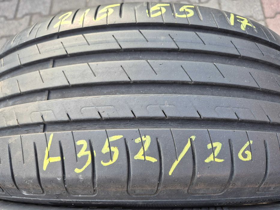 215/55r17 94W (L352/26)005 2szt 5mm 20r EfficientGrip Perf GOODYEAR