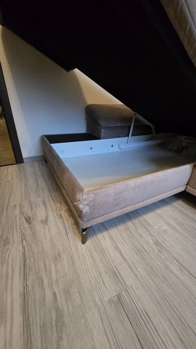 Narożnik duzy z funkcją spania