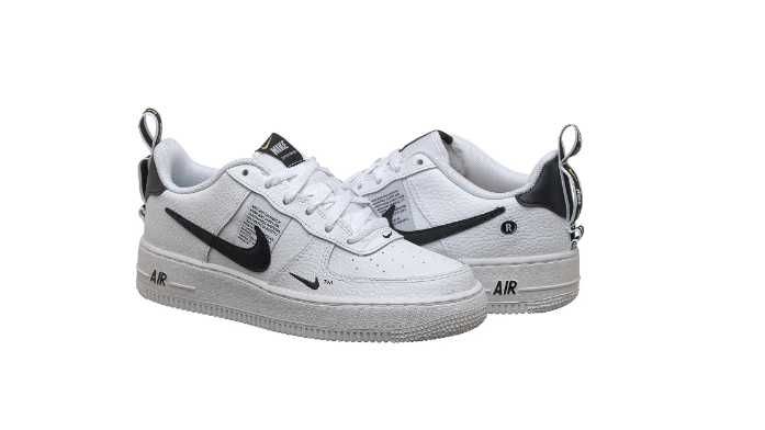 Унисекс кроссовки белые Nike Air Force