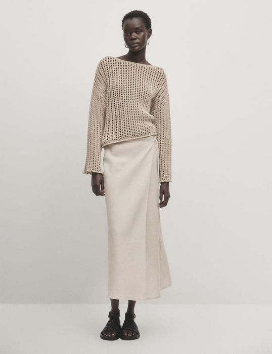 Спідниця парео льон Massimo dutti