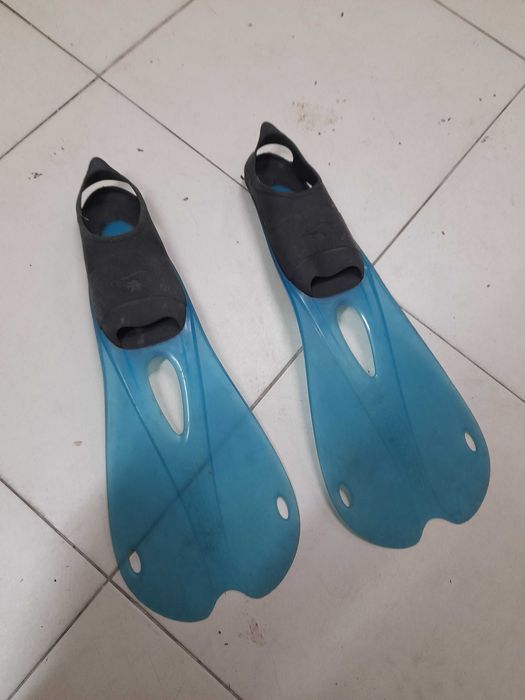 Fato de mergulho tribord e barbatanas