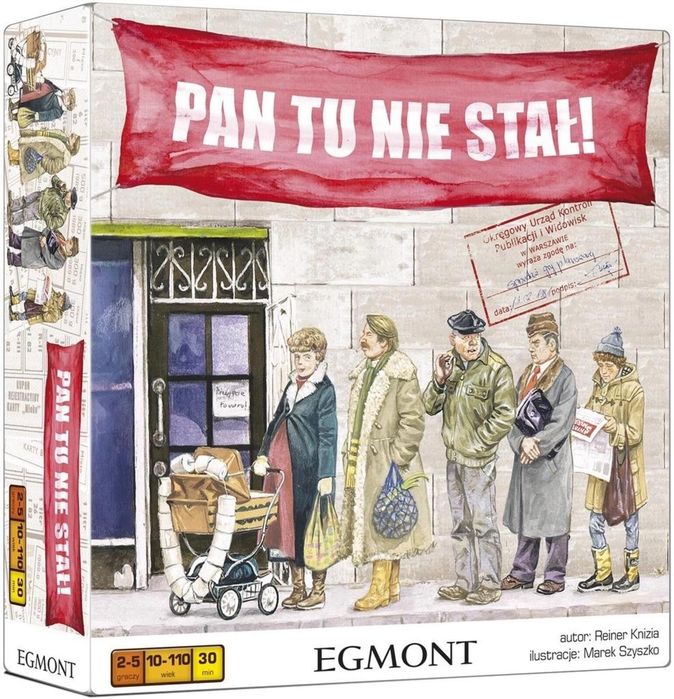 Pan tu nie stał! Egmont pudełko,208x200 mm