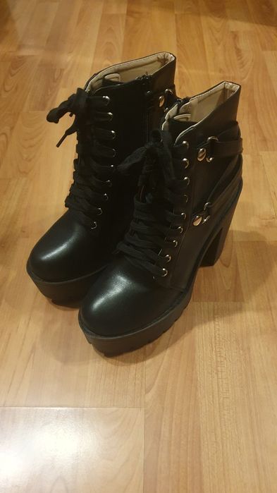 Botki, high heels r42/26,5cm