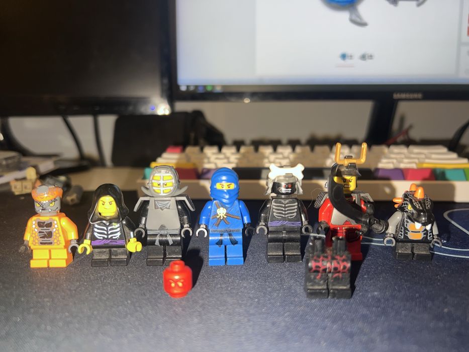LEGO ninjago minifigurki