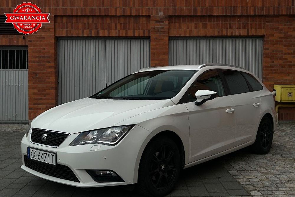 Seat Leon Sportstourer Automat, bezwypadkowe, 1 właściciel, gwarancja, HAK, książka serwisowa