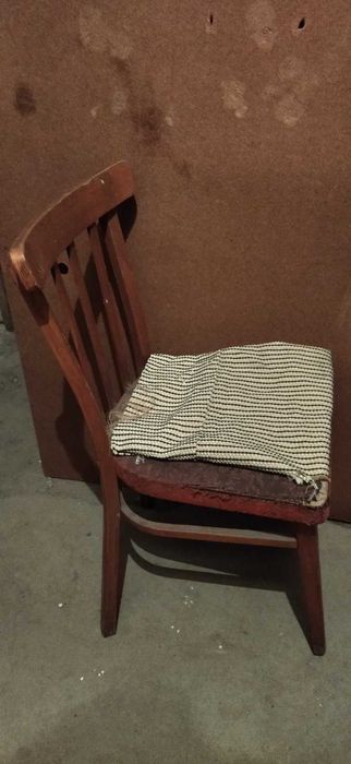 Ретро стул, дерево