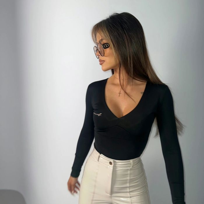 Body La Manuel Unique XS S M L czarne biale beżowe