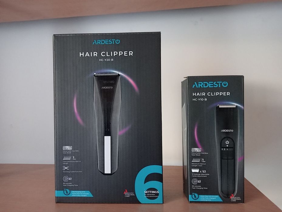 Машинки для стрижки волосся ARDESTO HC-Y20-B і HC-Y10-B