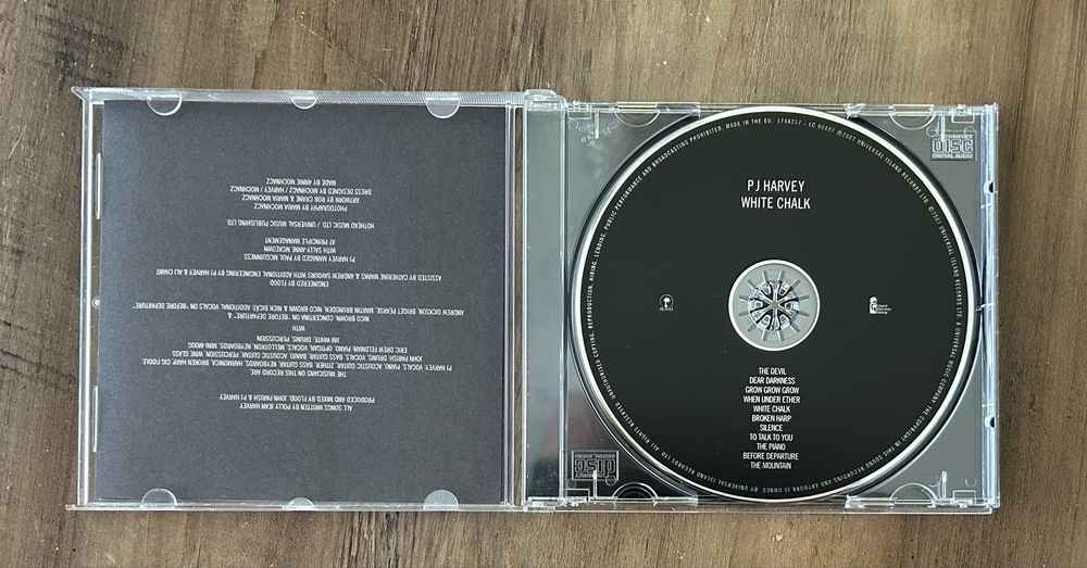 P J  Harvey White Chalk  plyta CD