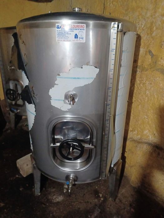 Cubas de inox 500 litros