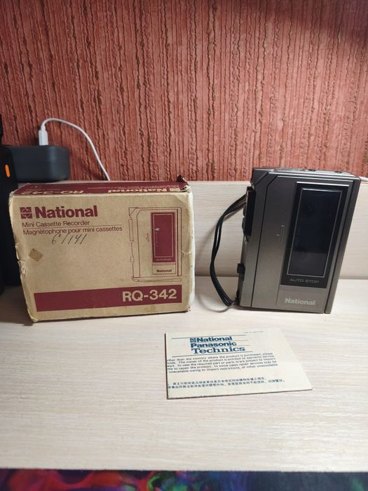 Плеер винтажный National RQ-342 Япония