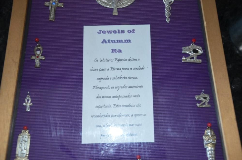 Medalhas com Símbolos Míticos do Antigo Egipto - Atum Ra