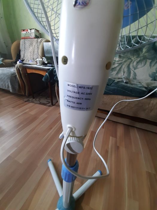 Вентилятор напольный"WERK"модель  WFS-1622