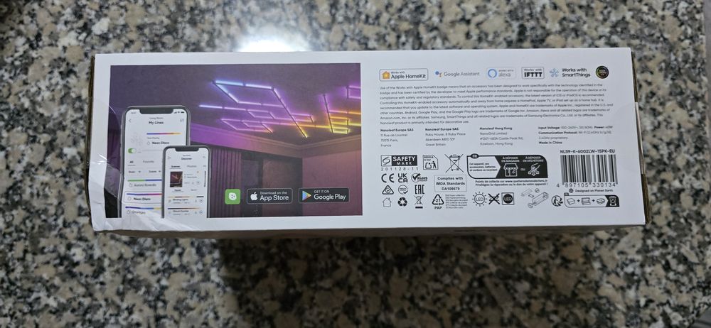 Nanoleaf Lines 60 Degrees 2x Starter Kit (15 Linhas)