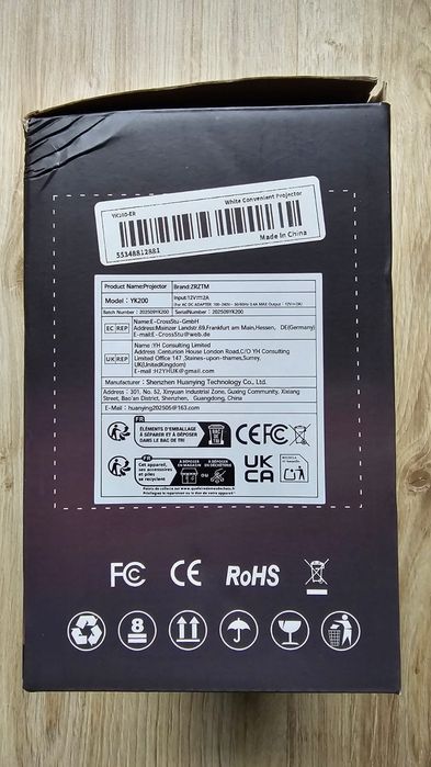 Projektor/rzutnik LED