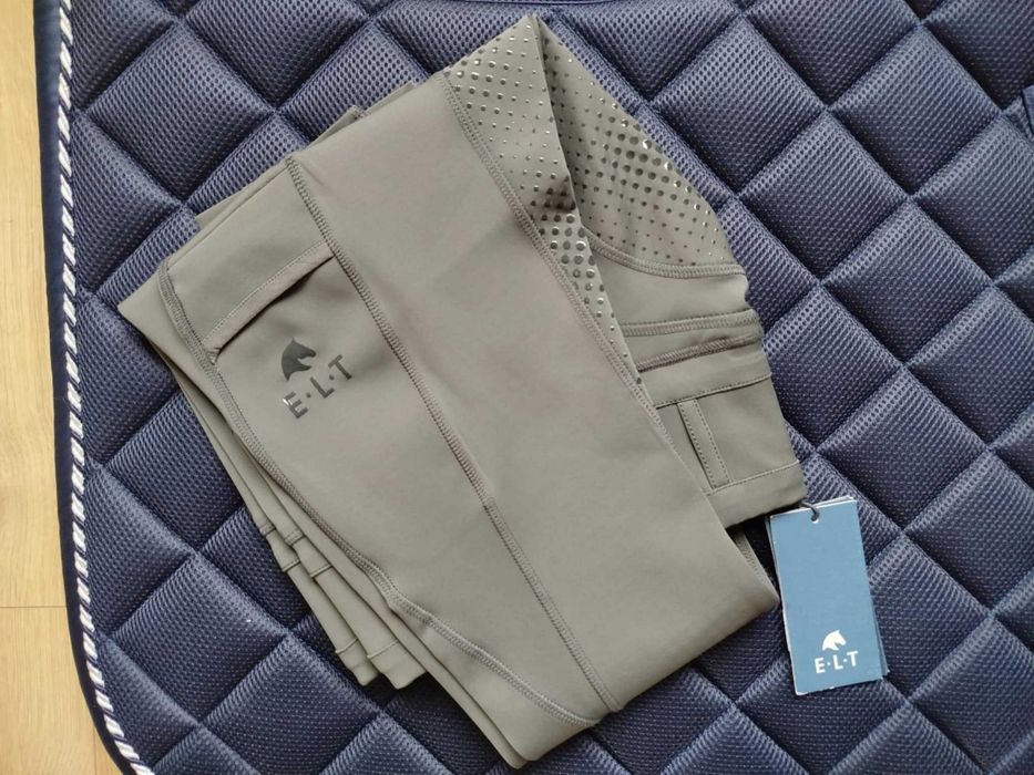 Hanna High Waist Leginsy Jeździeckie Waldhausen rozm. 36 kolor Mud