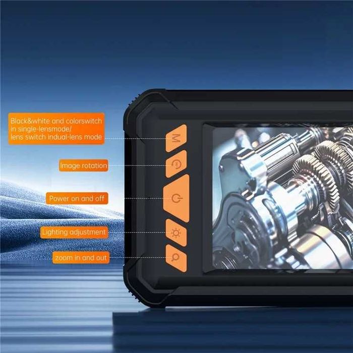 Подарунок чоловіку, баткові. Професійний ендоскоп камера з екраном.