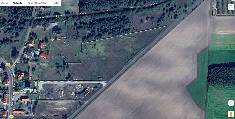 Działka * Ziemia * Ogrodzona * 1,22ha * Świętno * Kębłowo * Wolsztyn przy drodze 315 - Widok 4