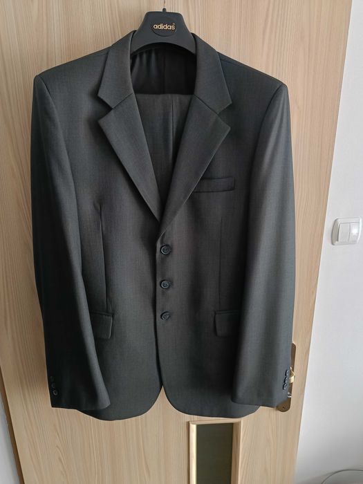 Garnitur męski grafitowy