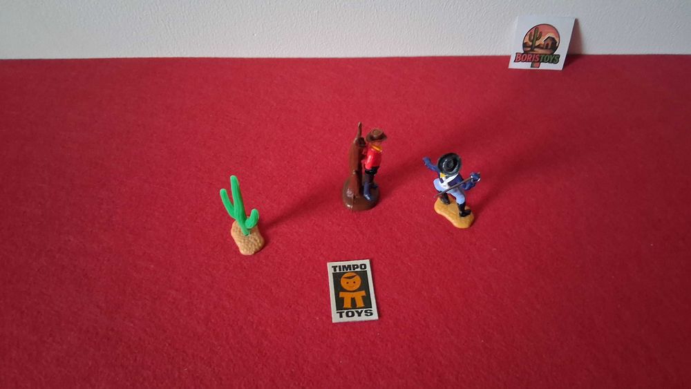 Timpo Toys » Soldado da União, Prisioneiro e Cacto